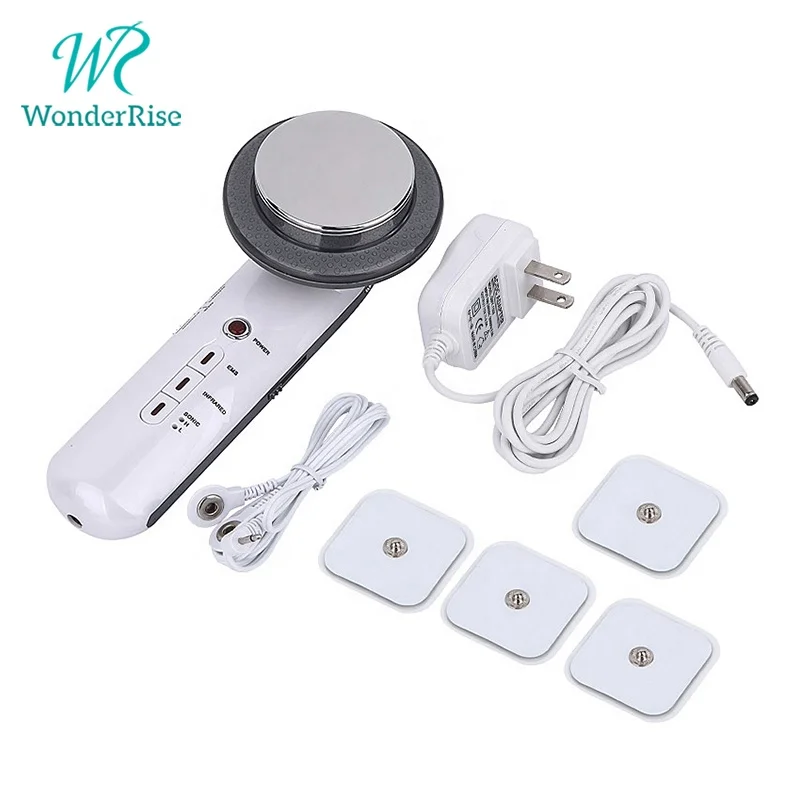 Handheld 3 in 1 EMS Infrared Ultrasonic Slimming Massager Weight Loss Body Slimming Device, White
Handheld 3 in 1 EMS Infrared Ultrasonic Slimming Massager Weight Loss Body Slimming Device, White
