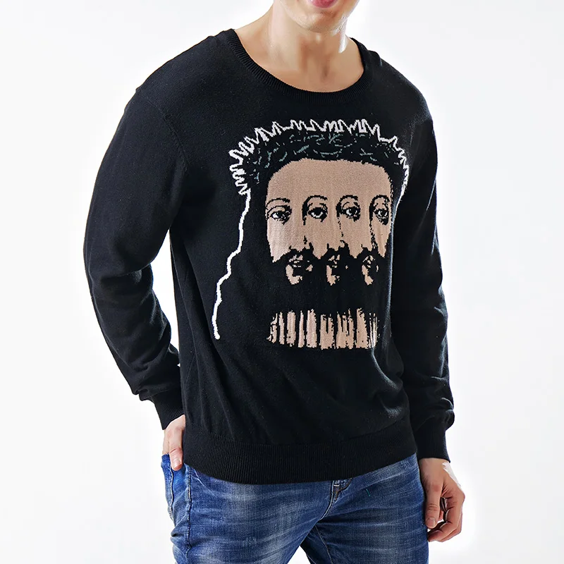 2020 New collection winter custom Acrylic Animal Pattern Ugly Xmas Men Pullover Led Light Knitted Sweater For Christmas Men
2020 New collection winter custom Acrylic Animal Pattern Ugly Xmas Men Pullover Led Light Knitted Sweater For Christmas Men