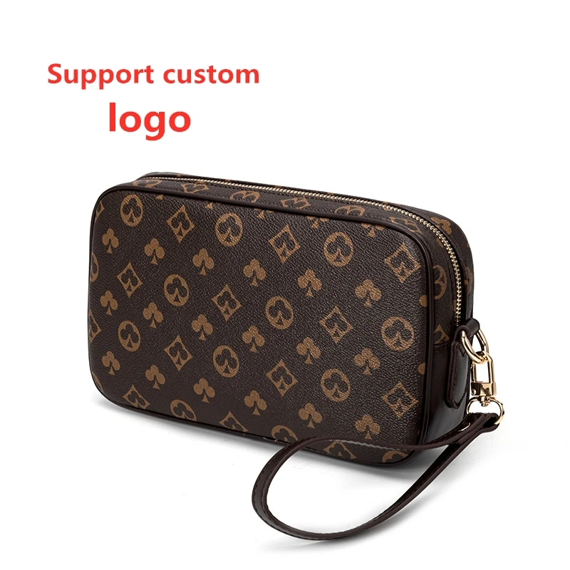 Fashion PVC Men and Women Wristlet Wallet Print Design Zipper Purse Business Clutch Bag Ladies Coin Purse, Black,brown
Fashion PVC Men and Women Wristlet Wallet Print Design Zipper Purse Business Clutch Bag Ladies Coin Purse, Black,brown