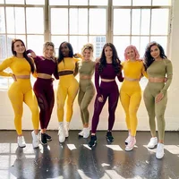 2019 Women Mesh Stitching Two Piece Sport Bra and Pants Clothes Gym Long Sleeve Fitness Yoga Set
2019 Women Mesh Stitching Two Piece Sport Bra and Pants Clothes Gym Long Sleeve Fitness Yoga Set