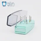 Glin autoclavable multiple layer diamond bur kit endo bur kit