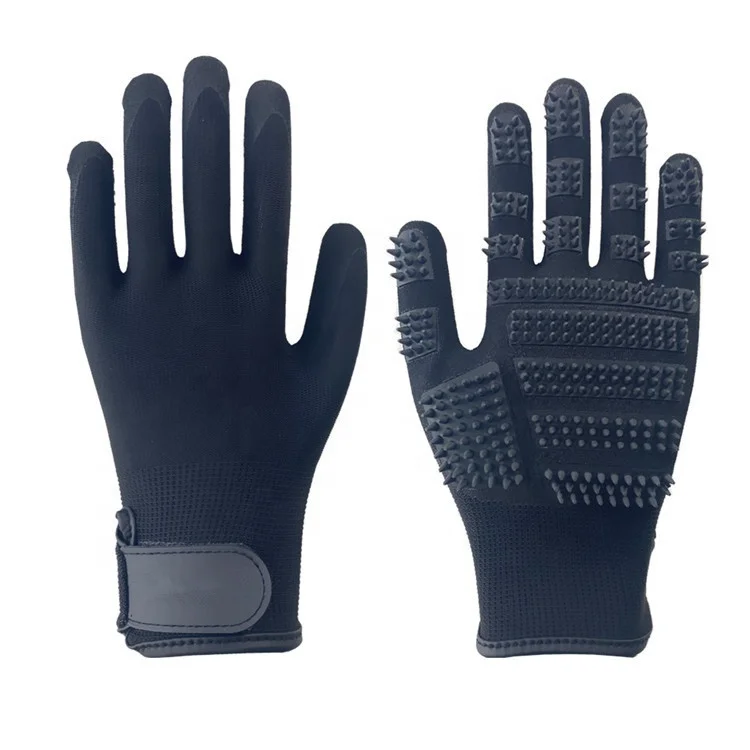OEM&ODM factory supply pet fur grooming glove five fingers hair removal, Black, grey, customized
OEM&ODM factory supply pet fur grooming glove five fingers hair removal, Black, grey, customized