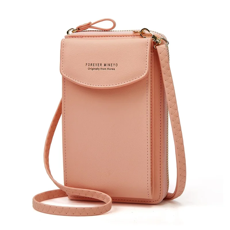 2020 Korean version of the new mobile phone bag woman zipper wallet two-layer vertical single-shoulder cross-body bag card bag
2020 Korean version of the new mobile phone bag woman zipper wallet two-layer vertical single-shoulder cross-body bag card bag