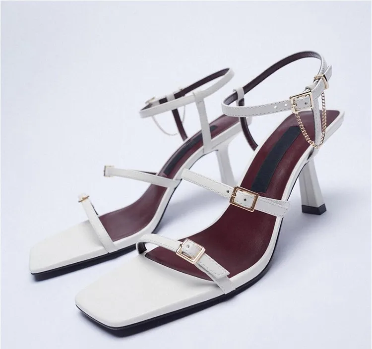 Fashion Sexy Lace Up Peep Toe High Heeled Sandals For Women And Ladies Party, White
Fashion Sexy Lace Up Peep Toe High Heeled Sandals For Women And Ladies Party, White