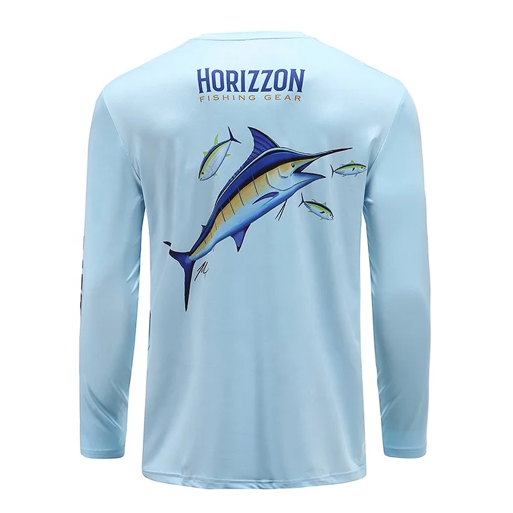 Hot sale Marlin Mens long sleeve fishing shirts design your own fishing shirt, Stock color or customize color
Hot sale Marlin Mens long sleeve fishing shirts design your own fishing shirt, Stock color or customize color