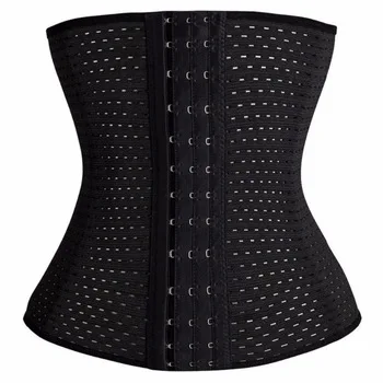 Sprint Sports Women Body Shaper Two Belts Support Back 3 hook Latex Waist Trainer 9 Steel Boned Corset, Black
Sprint Sports Women Body Shaper Two Belts Support Back 3 hook Latex Waist Trainer 9 Steel Boned Corset, Black