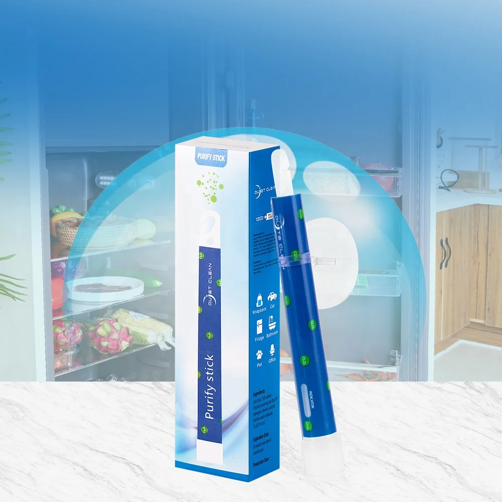 Quiet clean clo stick Purify stick chlorine dioxide stick Sanitizer Deodorant Air Sterilizer ClO2 Stick
Quiet clean clo stick Purify stick chlorine dioxide stick Sanitizer Deodorant Air Sterilizer ClO2 Stick