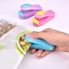 automatic portable handheld food vacuum heat sealer plastic mini bag sealer machine