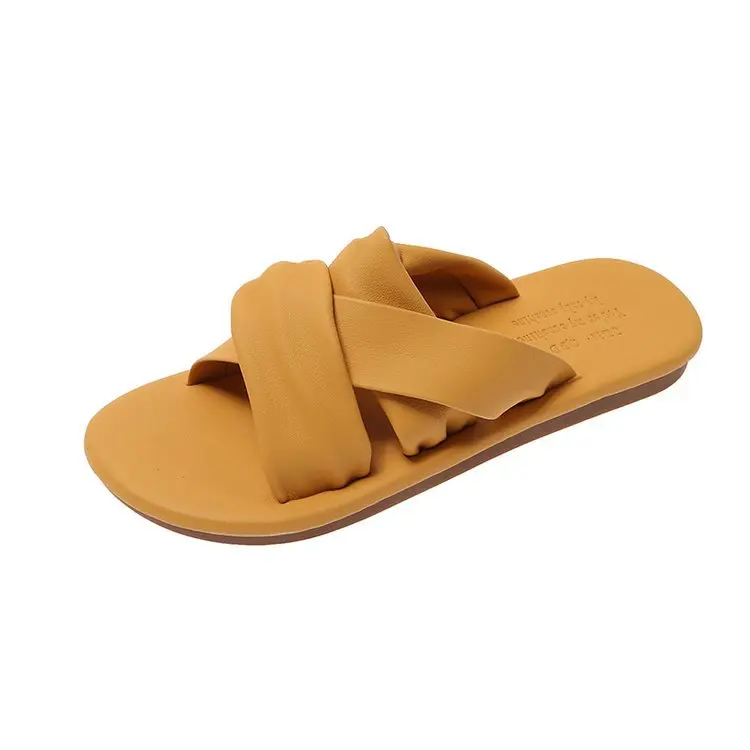 2021 Summer New Lady Slippers Candy Color Open Toe Bow Non-slip Ladies Korean Slippers
2021 Summer New Lady Slippers Candy Color Open Toe Bow Non-slip Ladies Korean Slippers
