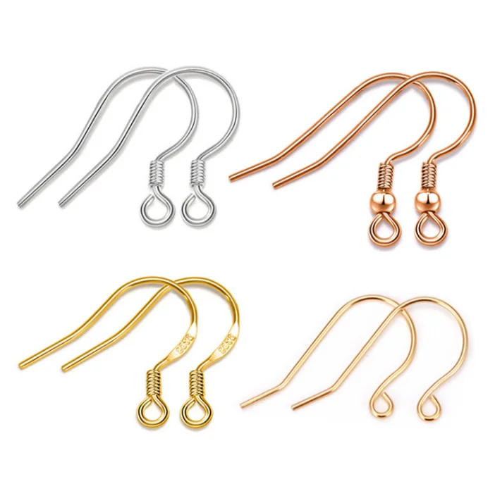 925 sterling silver earring Hooks Ear Wire 5Pairs for Jewelry Making DIY earring accessories jewelry making
925 sterling silver earring Hooks Ear Wire 5Pairs for Jewelry Making DIY earring accessories jewelry making