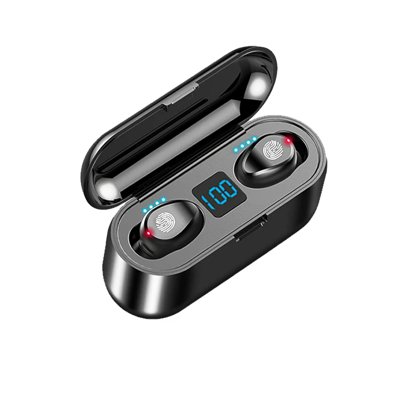 Hot Selling F9 Auriculares Wireless Headset TWS Earphone Three in one mini speaker with charging box 2000mAh Headphone Earbuds, Black white pink blue yellow
Hot Selling F9 Auriculares Wireless Headset TWS Earphone Three in one mini speaker with charging box 2000mAh Headphone Earbuds, Black white pink blue yellow