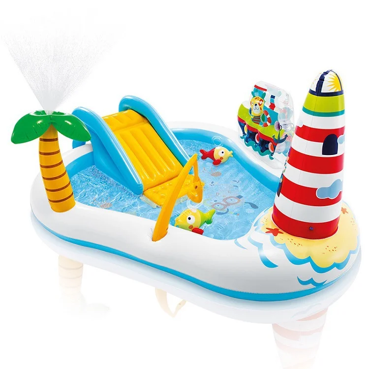 Intex 57162 Fishing Fun Play Center inflatable Water Play Pool children's inflatable play pool
Intex 57162 Fishing Fun Play Center inflatable Water Play Pool children's inflatable play pool