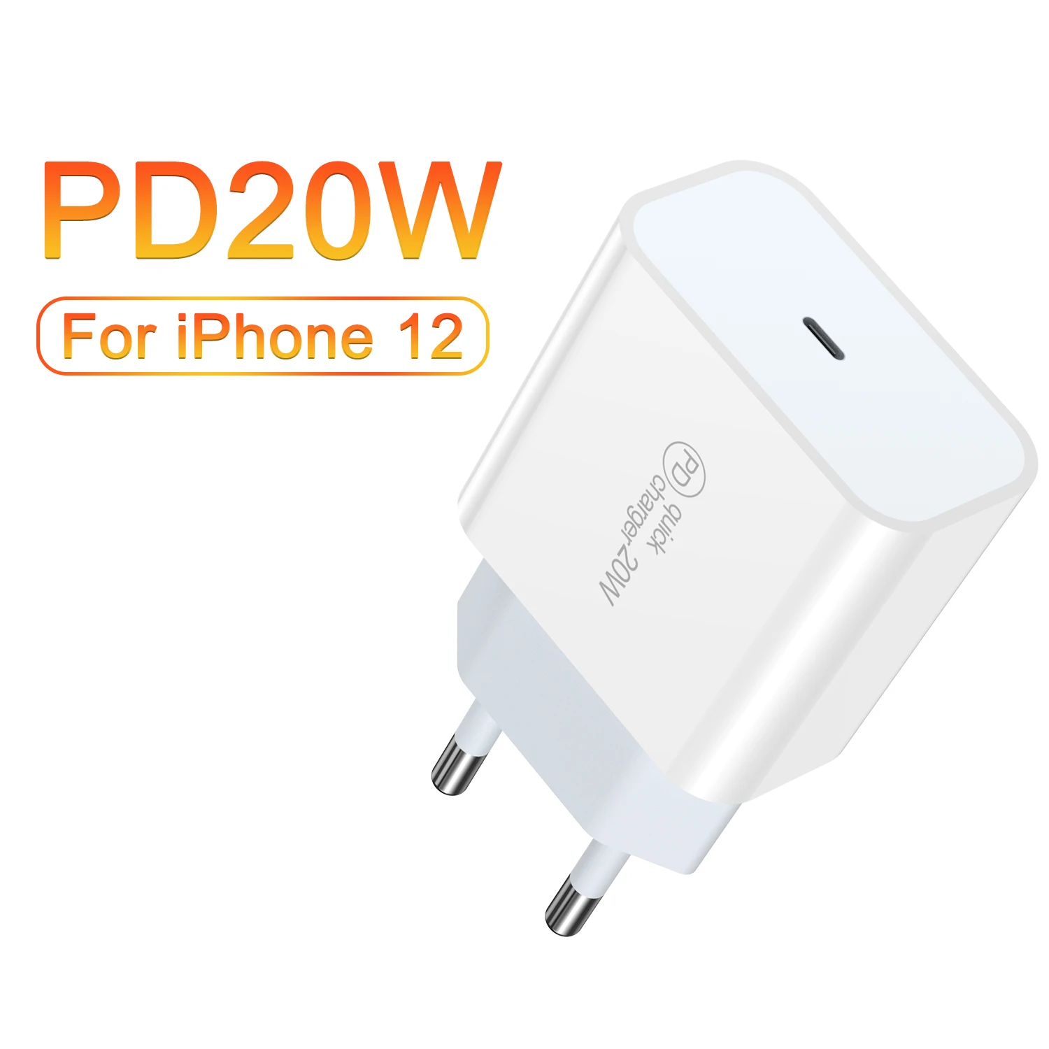 USLION PD 20w Type-c PD Fast Charging Adapter Wall Mobile Phone Charger For iPhone 12 11 pro max For ipad
USLION PD 20w Type-c PD Fast Charging Adapter Wall Mobile Phone Charger For iPhone 12 11 pro max For ipad