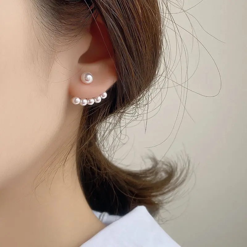 JuHu 925 Silver Needle Personality Super Fairy A Pair Of Pearl Earrings Female Korean Temperament Wild Earrings
JuHu 925 Silver Needle Personality Super Fairy A Pair Of Pearl Earrings Female Korean Temperament Wild Earrings