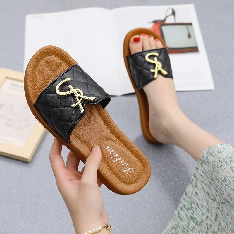 SAYAS Wholesale Flat Sandals Custom Logo 2022 New Design Slippers Ladies Outdoor Alphabetic YS Women Slipper
SAYAS Wholesale Flat Sandals Custom Logo 2022 New Design Slippers Ladies Outdoor Alphabetic YS Women Slipper