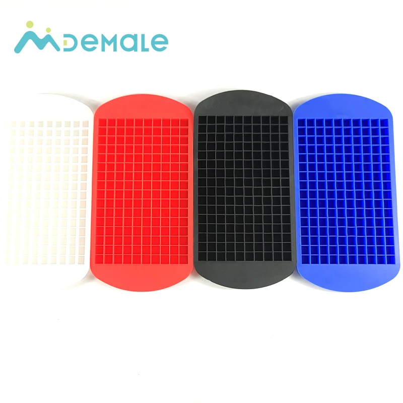 Food grade 160 Cavity Mini Triangle shape Silicone Ice Cube Mold, Blue,black,red,white
Food grade 160 Cavity Mini Triangle shape Silicone Ice Cube Mold, Blue,black,red,white
