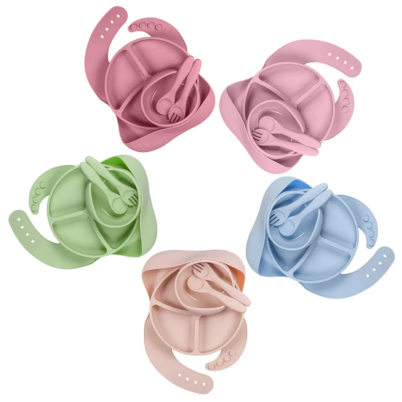 Wholesale Custom BPA Free Silicone Bowl Suction Snacks Cup Cute Silicone Baby Accessories Feeding Bowl Cover And Plate Set
Wholesale Custom BPA Free Silicone Bowl Suction Snacks Cup Cute Silicone Baby Accessories Feeding Bowl Cover And Plate Set