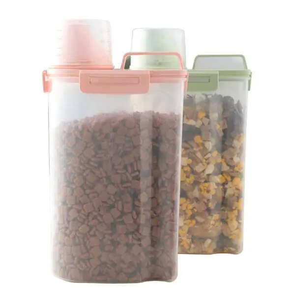 1.5L Food Grade PP Plastic Airtight Large Capacity Pet Dog Dry Food Storage Container, Pink,green
1.5L Food Grade PP Plastic Airtight Large Capacity Pet Dog Dry Food Storage Container, Pink,green