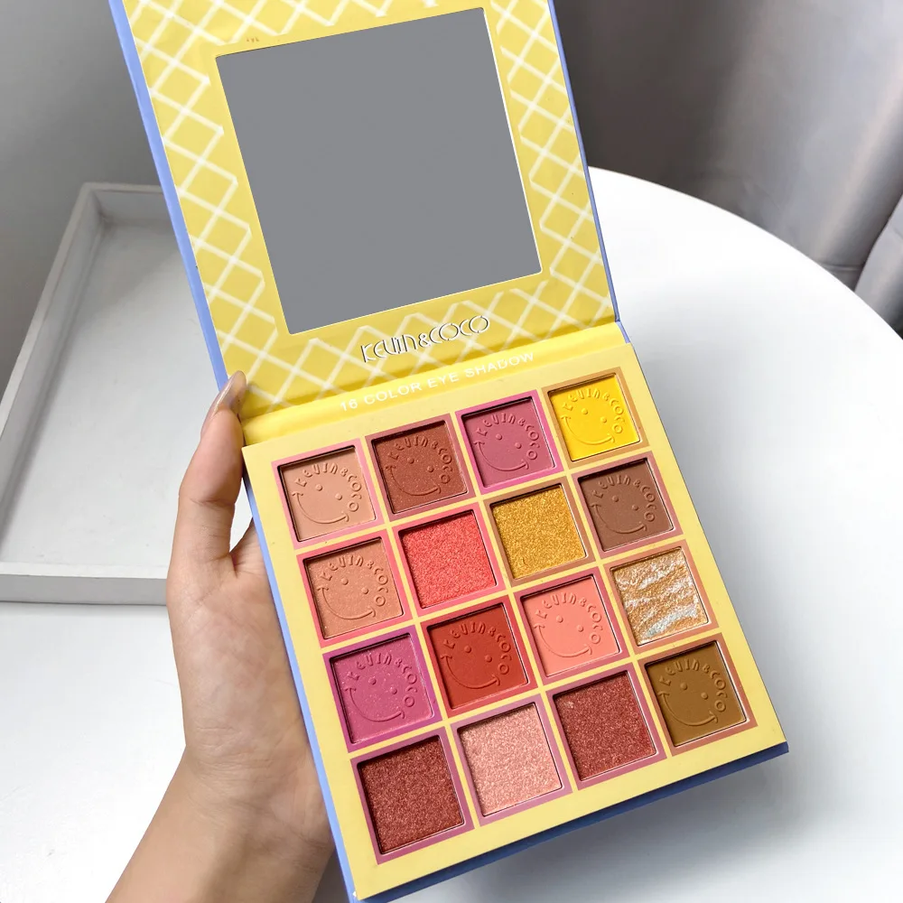 Korean Cosmetics 16 Color Vegan PalleTte Own Logo Eyeshowdow Pigmented Eye Shadow Private Label
Korean Cosmetics 16 Color Vegan PalleTte Own Logo Eyeshowdow Pigmented Eye Shadow Private Label