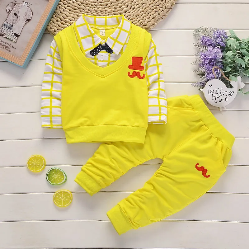 2~4 Years Old Baby Boy Cute Design Cartoon Pocket Pullover Clothes Toddler Baby Boy Clothing Sets Casual, Picture shows
2~4 Years Old Baby Boy Cute Design Cartoon Pocket Pullover Clothes Toddler Baby Boy Clothing Sets Casual, Picture shows