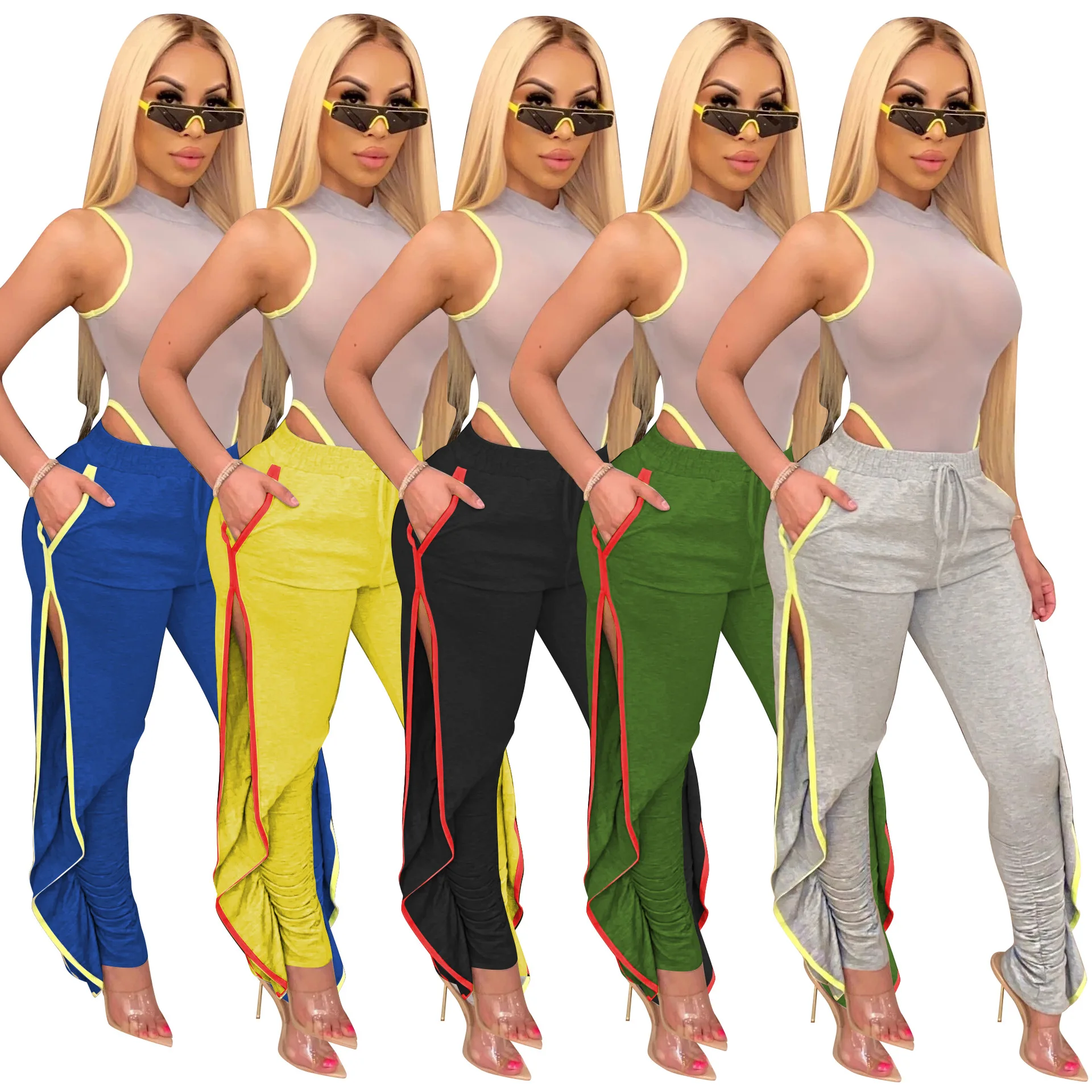 2020 Wholesale Women Casual Pants Hollow Out Pleated Sweatpants Women Ruffles Pants For Autumn
2020 Wholesale Women Casual Pants Hollow Out Pleated Sweatpants Women Ruffles Pants For Autumn