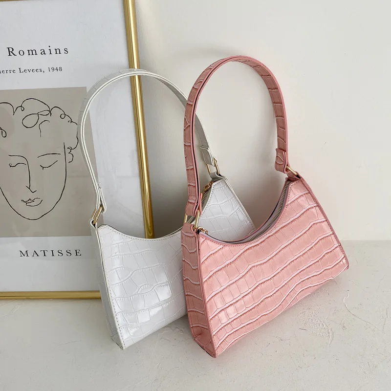 wholesale Summer popular crocodile pattern underarm bag new women's single shoulder small handbags ladies
wholesale Summer popular crocodile pattern underarm bag new women's single shoulder small handbags ladies