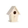 Unfinished Wooden Birdhouses for Crafting, Creating and Decorating