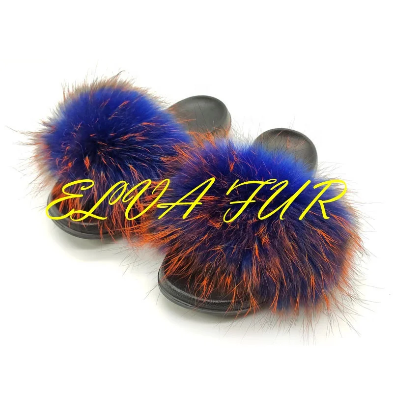 2020 ELVA FUR New Real Fox/Raccoon Fur Slippers Women Fashion Style Slides Summer outdoor Flip Flops Flat Fur Sandals, Colours
2020 ELVA FUR New Real Fox/Raccoon Fur Slippers Women Fashion Style Slides Summer outdoor Flip Flops Flat Fur Sandals, Colours