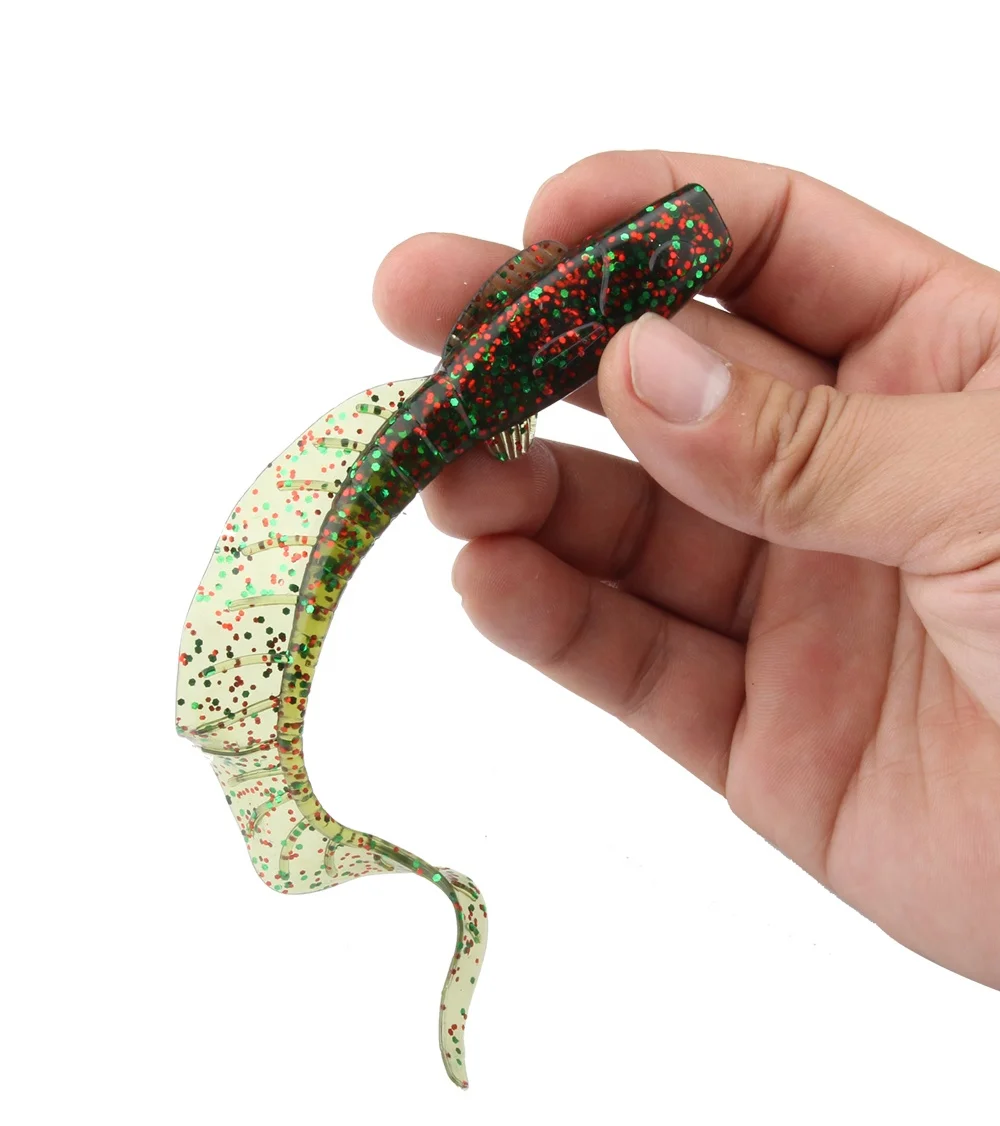 TY 16cm 13g Lifelike Long Tail Worms Lures Artificial Silicone Soft Bait Bass Pike Fishing Lure Wobbler Fish Lure 3 pcs, 5 colors
TY 16cm 13g Lifelike Long Tail Worms Lures Artificial Silicone Soft Bait Bass Pike Fishing Lure Wobbler Fish Lure 3 pcs, 5 colors