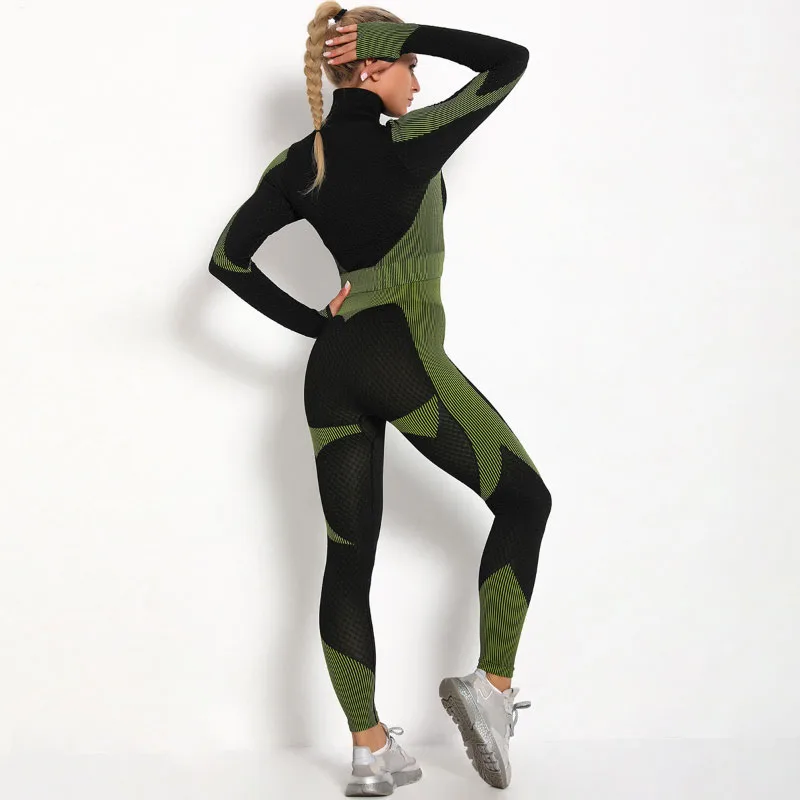 Anti-Static Yoga Set Recyclable Gym Set Yoga Bra High Waist Running Fitness Pants Workout Women Seamless Sports Clothing Long Sl, 10 colors, as picture shown
Anti-Static Yoga Set Recyclable Gym Set Yoga Bra High Waist Running Fitness Pants Workout Women Seamless Sports Clothing Long Sl, 10 colors, as picture shown