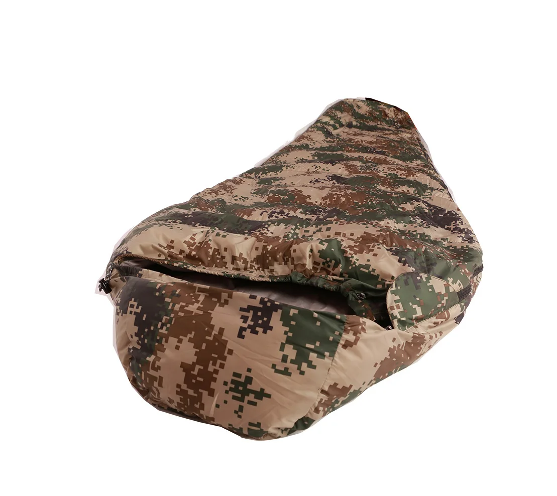 cheap outdoor camping hiking duck down mummy camouflage army sleeping bag, Customized color,rts is random color
cheap outdoor camping hiking duck down mummy camouflage army sleeping bag, Customized color,rts is random color