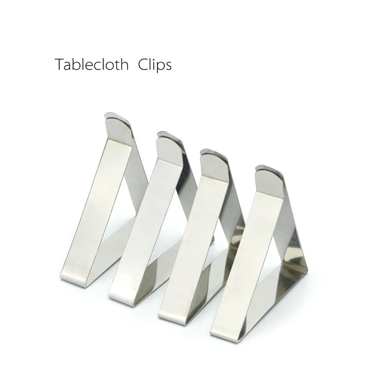 Custom Size Colorful Tablecloth Stainless Steel Decking Clips Metal Tablecloth Clamp
Custom Size Colorful Tablecloth Stainless Steel Decking Clips Metal Tablecloth Clamp