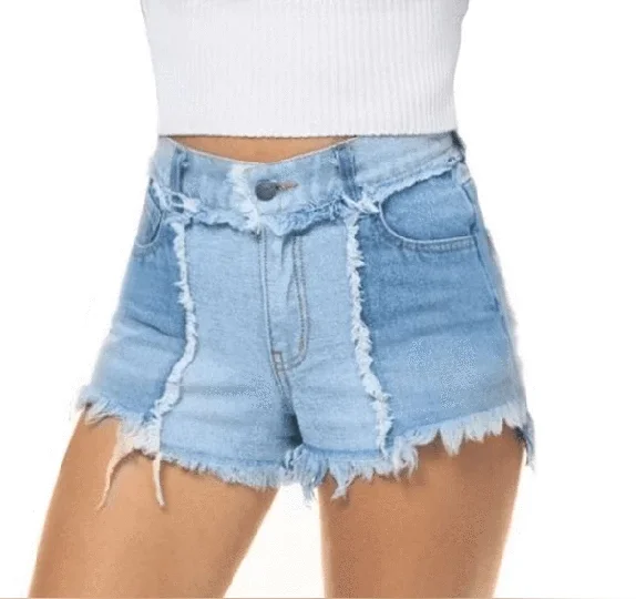 Custom summer womens fitness shorts jeans women denim shorts, Dark denim / light denim
Custom summer womens fitness shorts jeans women denim shorts, Dark denim / light denim