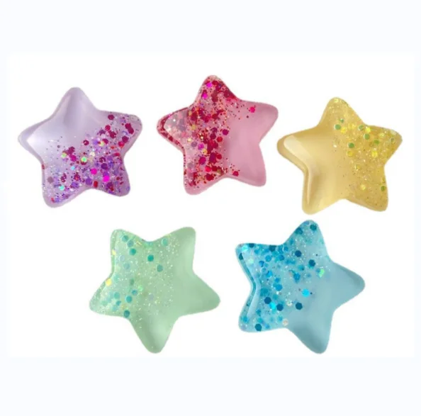 Mix Kawaii Glitter 36mm Five-pointed StarFlat Back Resin Cabochon Craft For Phone Decoration Hair Bow Diy
Mix Kawaii Glitter 36mm Five-pointed StarFlat Back Resin Cabochon Craft For Phone Decoration Hair Bow Diy