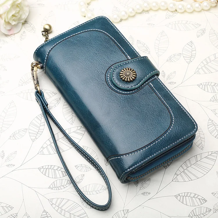 Wholesale Classic Women 3-fold Long Clutch Bag Evening Zipper Wallet PU Leather Handle Bag with Bell Pendant, As pictures
Wholesale Classic Women 3-fold Long Clutch Bag Evening Zipper Wallet PU Leather Handle Bag with Bell Pendant, As pictures