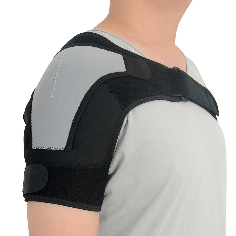Hot Sale Comfortable Shoulder Brace Adjustable Shoulder Support Belts for Women Men, Black or customized
Hot Sale Comfortable Shoulder Brace Adjustable Shoulder Support Belts for Women Men, Black or customized