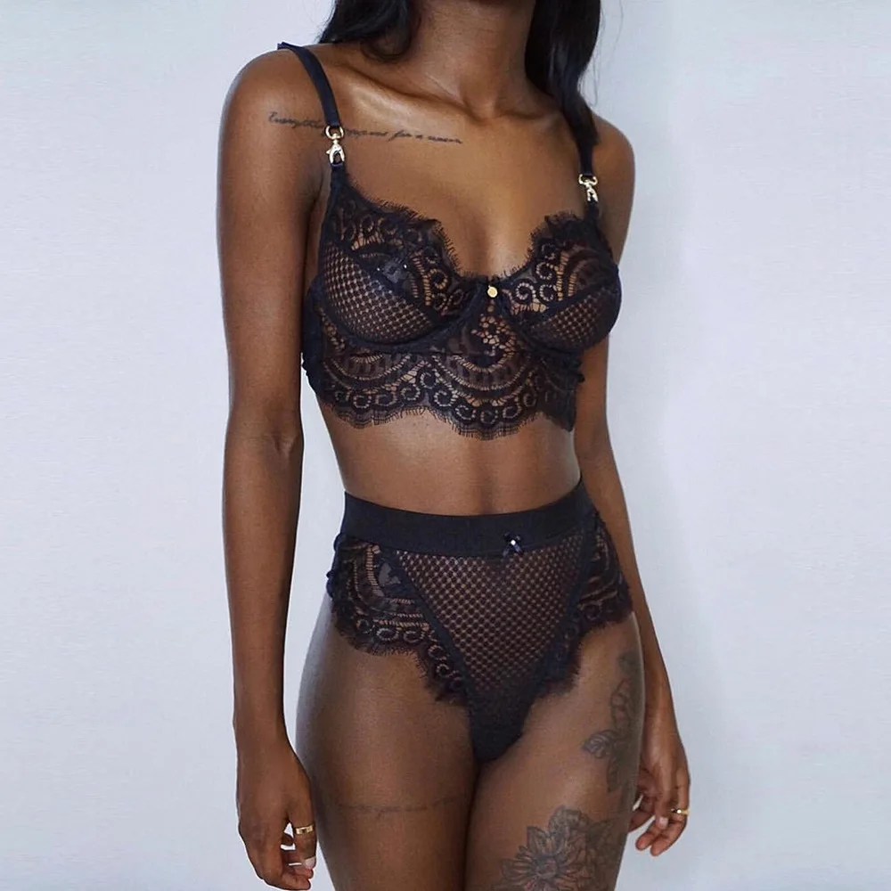 S5535Q Dropshipping hollow out lingerie women's two piece set embroidery mesh bikini underwear lace sexy underwear accessories, Colors of lingerie women's two piece set
S5535Q Dropshipping hollow out lingerie women's two piece set embroidery mesh bikini underwear lace sexy underwear accessories, Colors of lingerie women's two piece set