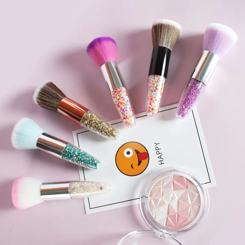 BEAUFLY hot selling Modern design custom rainbow glitter makeup brush set Quicksand makeup brush, Customized color
BEAUFLY hot selling Modern design custom rainbow glitter makeup brush set Quicksand makeup brush, Customized color