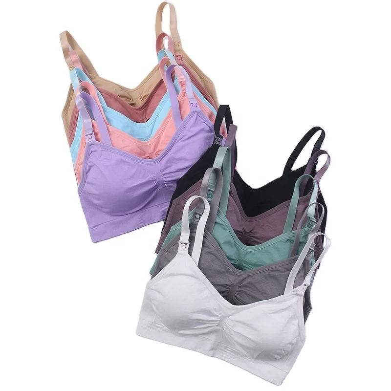Hot Selling Front Open Colourful Adjustable Maternity Plus Size Breastfeeding Nursing Bra, 10 colors
Hot Selling Front Open Colourful Adjustable Maternity Plus Size Breastfeeding Nursing Bra, 10 colors