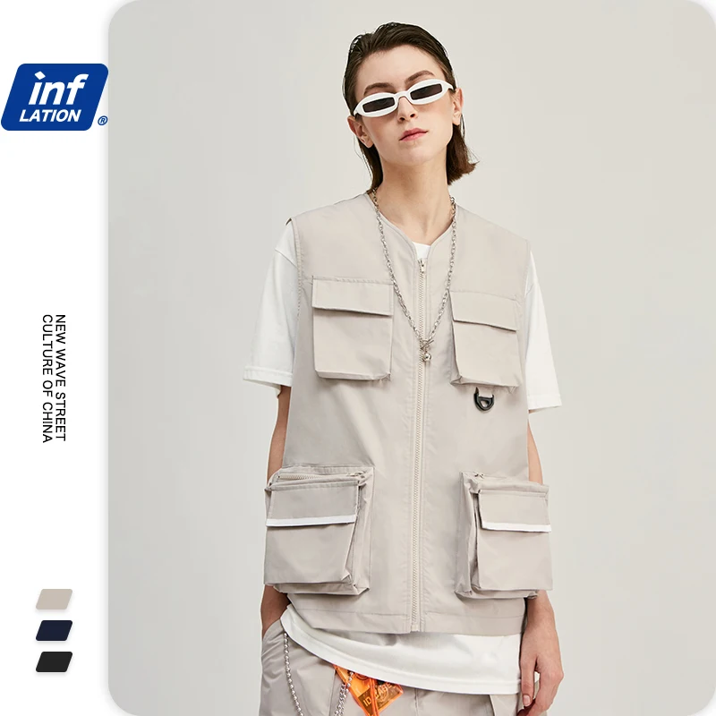 Men Streetwear Tracksuit Hip Hop Men Core Vest Sleeveless Utility Gilet Compression Shorts Elastic Waist Men Shorts
Men Streetwear Tracksuit Hip Hop Men Core Vest Sleeveless Utility Gilet Compression Shorts Elastic Waist Men Shorts