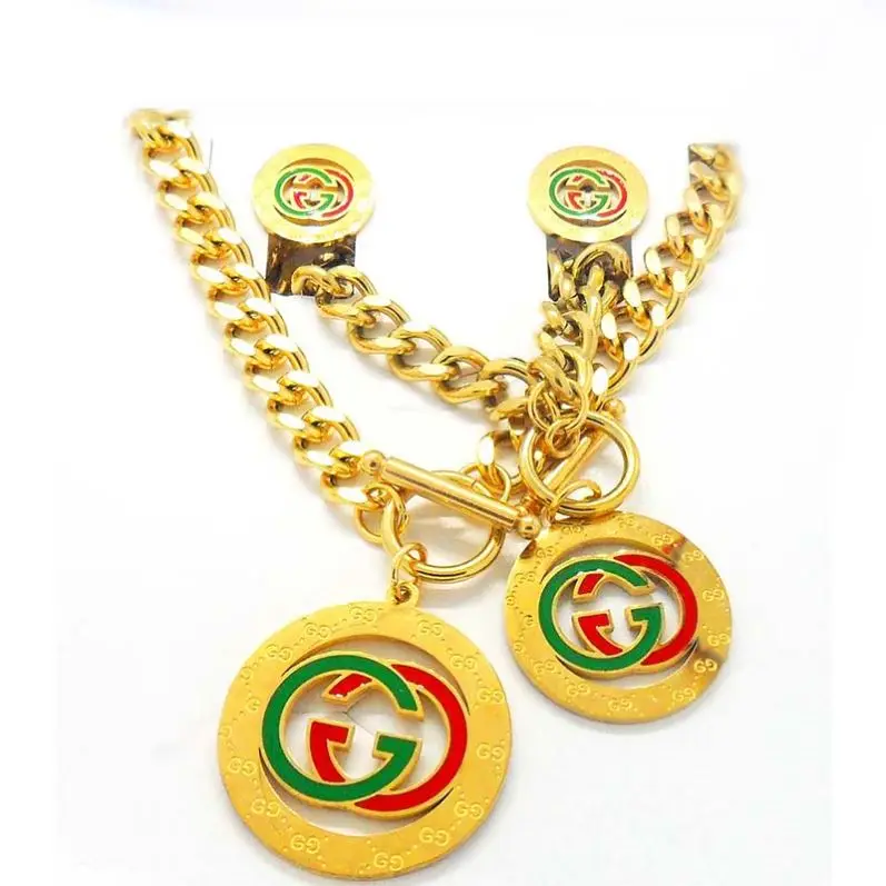 Newest shell Style Stainless Steel jewelry sets fashion brand Jewelry Gold color Necklace Bracelet Sets For Women Gift
Newest shell Style Stainless Steel jewelry sets fashion brand Jewelry Gold color Necklace Bracelet Sets For Women Gift