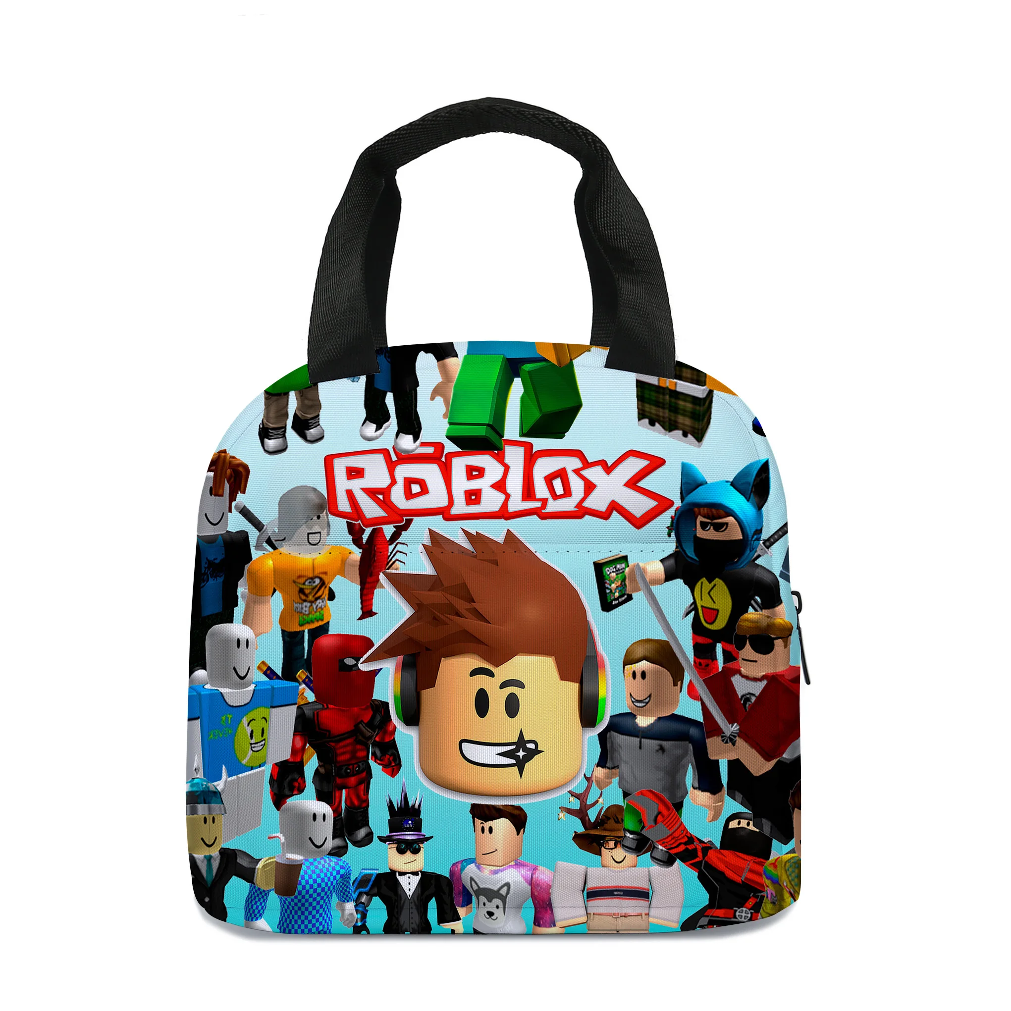Roblox lunch bag for Primary School Students Children's cartoon school bags for boys ice bag, Customized color
Roblox lunch bag for Primary School Students Children's cartoon school bags for boys ice bag, Customized color