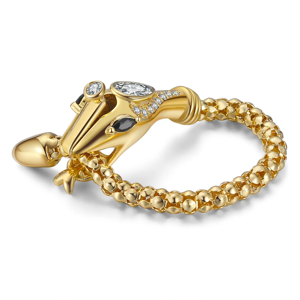 RINNTIN EQR18 hot selling bijoux 925 sterling silver 14k gold plated cubic zirconia snake ring women
RINNTIN EQR18 hot selling bijoux 925 sterling silver 14k gold plated cubic zirconia snake ring women
