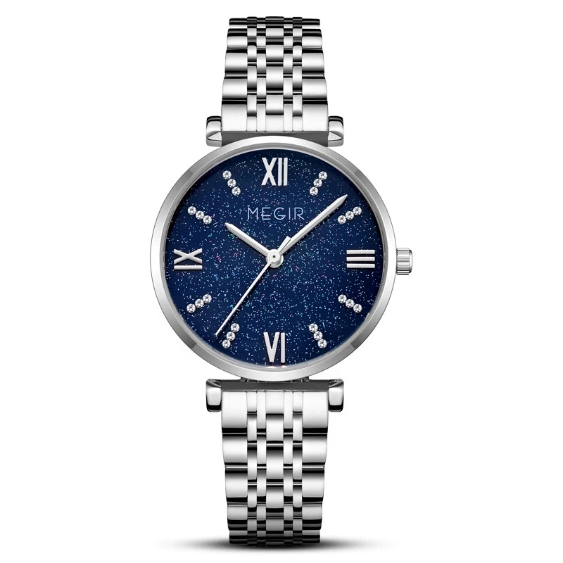 Simple and exquisite women's work watch steel band with diamond core copper shell quartz women's watch 7006
Simple and exquisite women's work watch steel band with diamond core copper shell quartz women's watch 7006