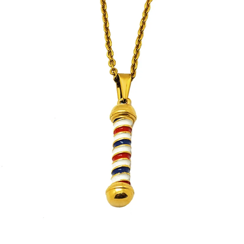Twinkle hips hops Long Chain Necklace Barber Hairdresser Gifts Jewelry New Barber Shop Pole 3D Barber Pole Pendant Necklace Men
Twinkle hips hops Long Chain Necklace Barber Hairdresser Gifts Jewelry New Barber Shop Pole 3D Barber Pole Pendant Necklace Men