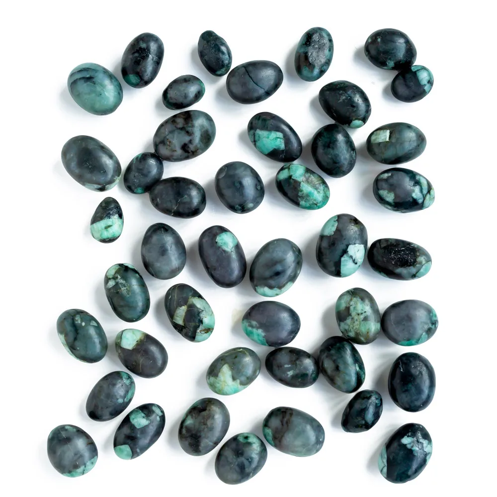 Wholesale high quality natural green crystal emerald tumbled healing stone crystal crafts
Wholesale high quality natural green crystal emerald tumbled healing stone crystal crafts
