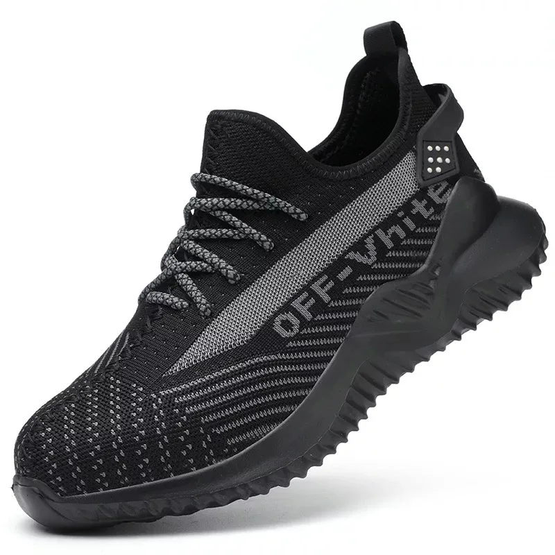 Outdoor Work Anti-slip Puncture Anti-smashing Breathable Boots Women Steel Toe Safety Shoes, Black grey
Outdoor Work Anti-slip Puncture Anti-smashing Breathable Boots Women Steel Toe Safety Shoes, Black grey