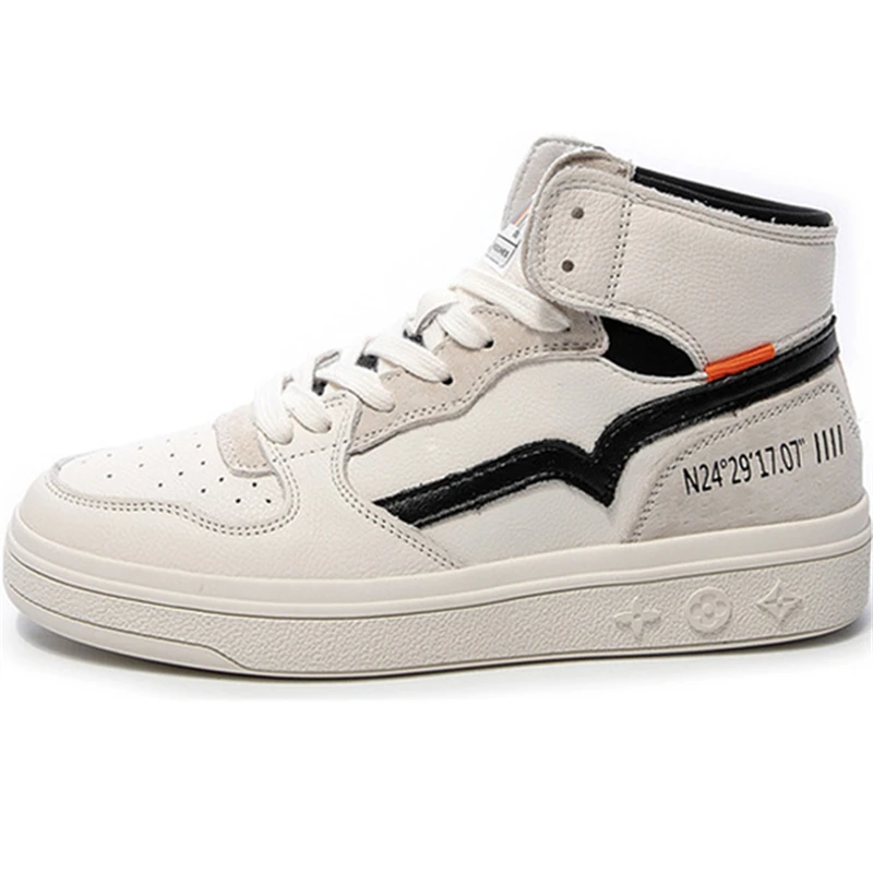 Cowhide Casual Sneakers For Women High Sports Shoes Comfortable Genuine Leather Vulcanized Shoe Autumn White Sneaker Female Flat
Cowhide Casual Sneakers For Women High Sports Shoes Comfortable Genuine Leather Vulcanized Shoe Autumn White Sneaker Female Flat