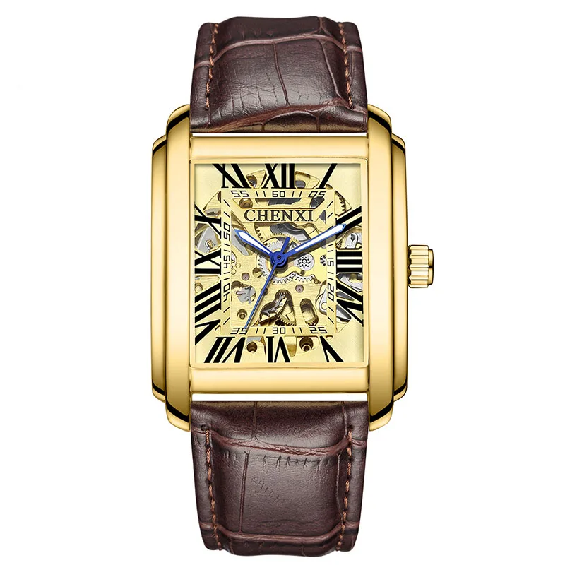 High Top Grade Golden Colour Quality Brand No Logo Watch Mechanical Watches, As shown in the picture
High Top Grade Golden Colour Quality Brand No Logo Watch Mechanical Watches, As shown in the picture
