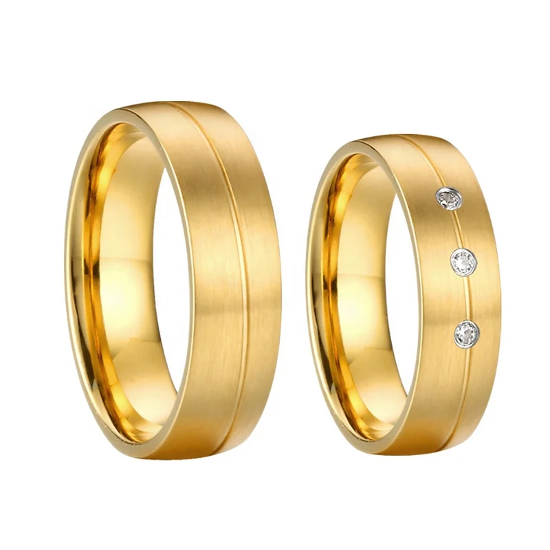 wholesale custom mens and womens stainless steel rings gold plated Love alliance wedding rings for couples jewelry factory, As the photo
wholesale custom mens and womens stainless steel rings gold plated Love alliance wedding rings for couples jewelry factory, As the photo